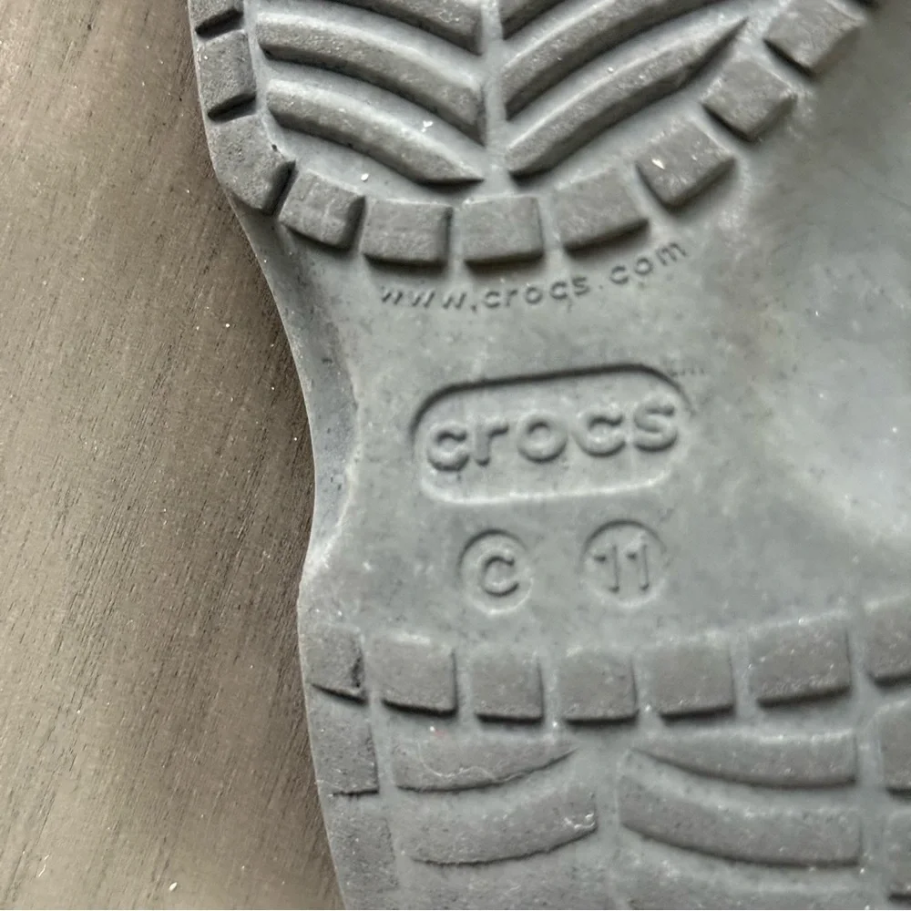 Kids Black Clogs